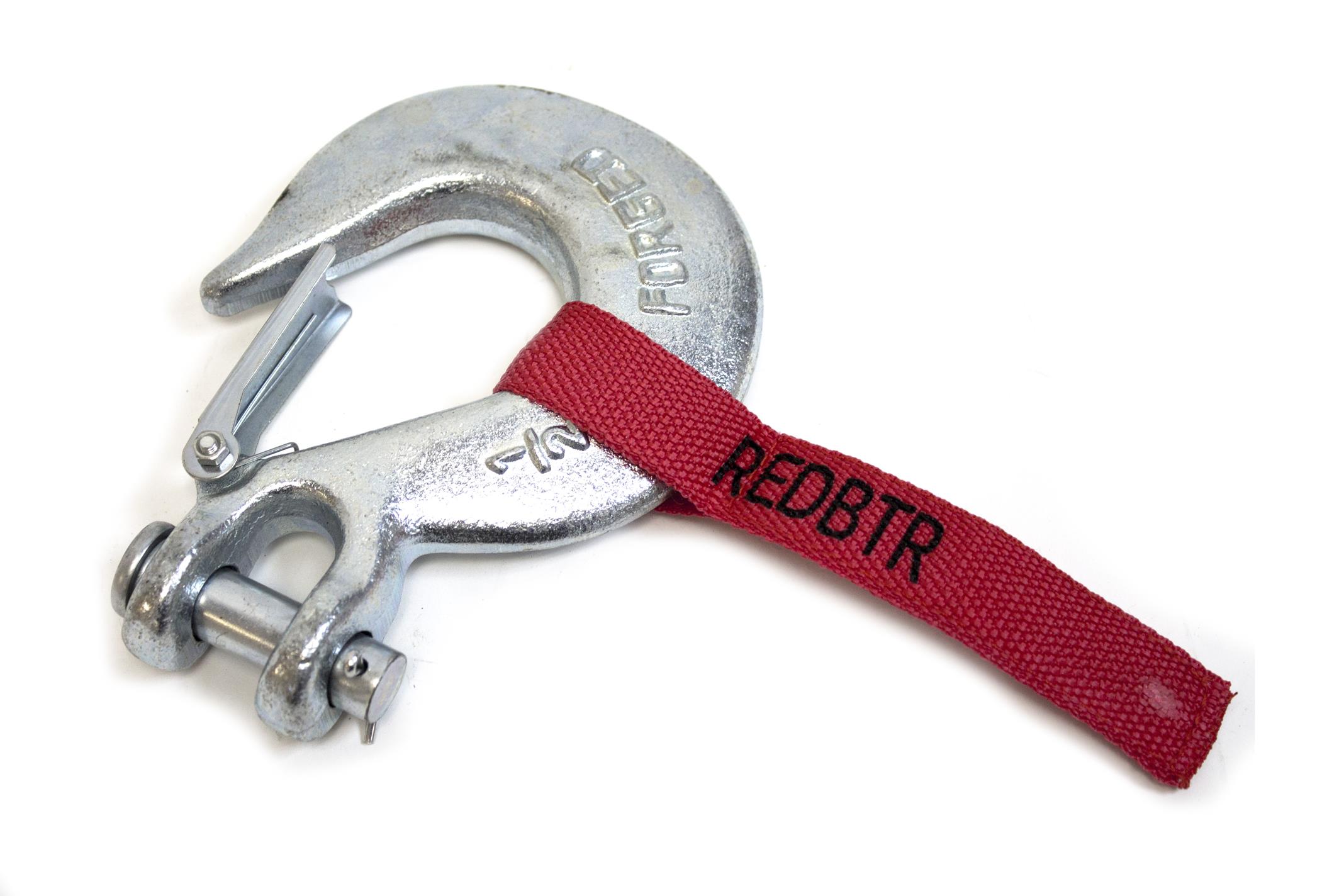 Крюк троса лебедки "redBTR" 1/2" (закрытый) 15000-17000 lbs