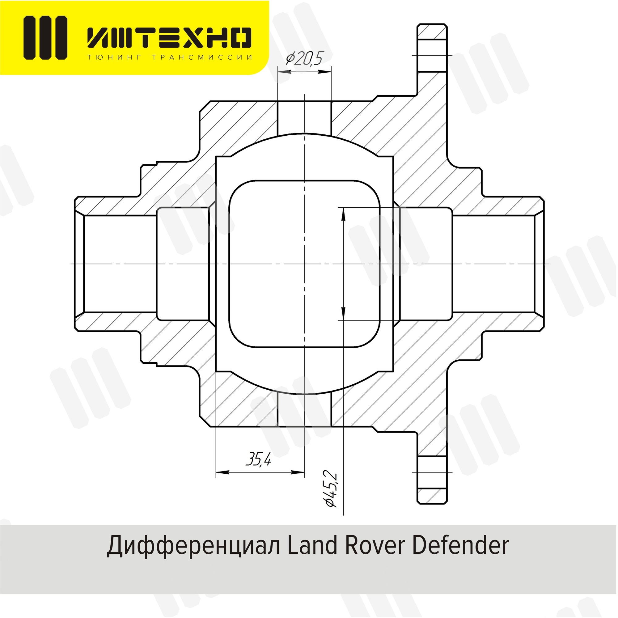 Блокировка дифференциала Блокка™ Land Rover Defender