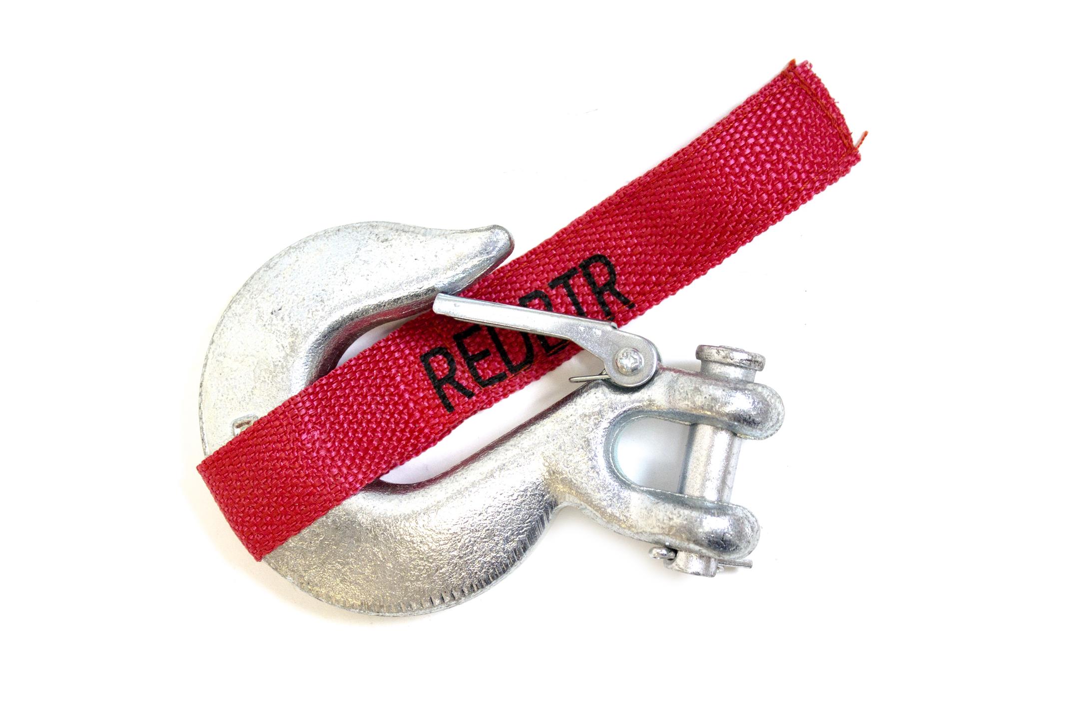 Крюк троса лебедки "redBTR" 3/8" (закрытый) 8000-13500 lbs