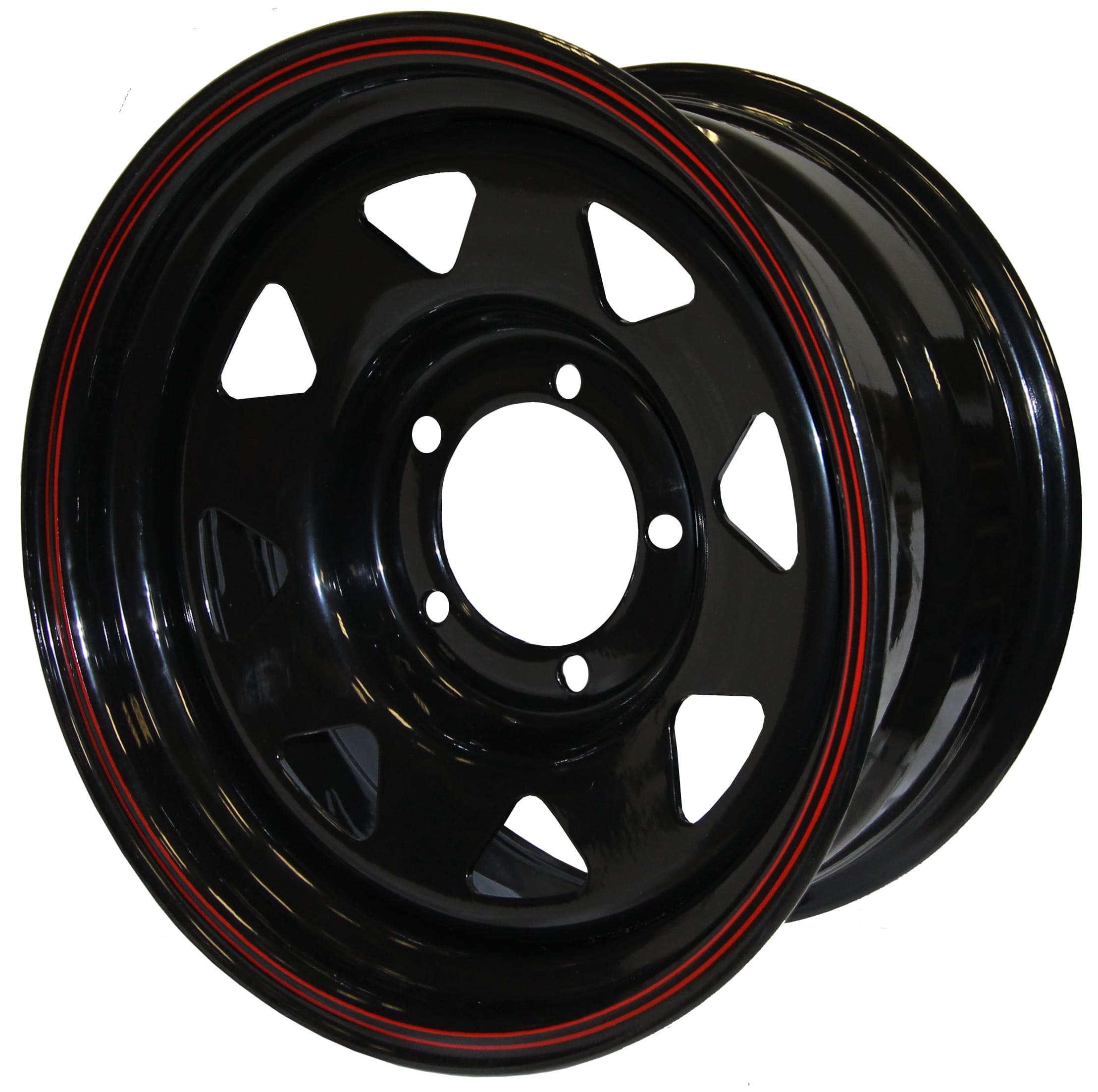 Диск колесный стальной redBTR 8х16/5х150 D113 ET-14 черный (для а/м Toyota Land Cruiser, Tundra)
