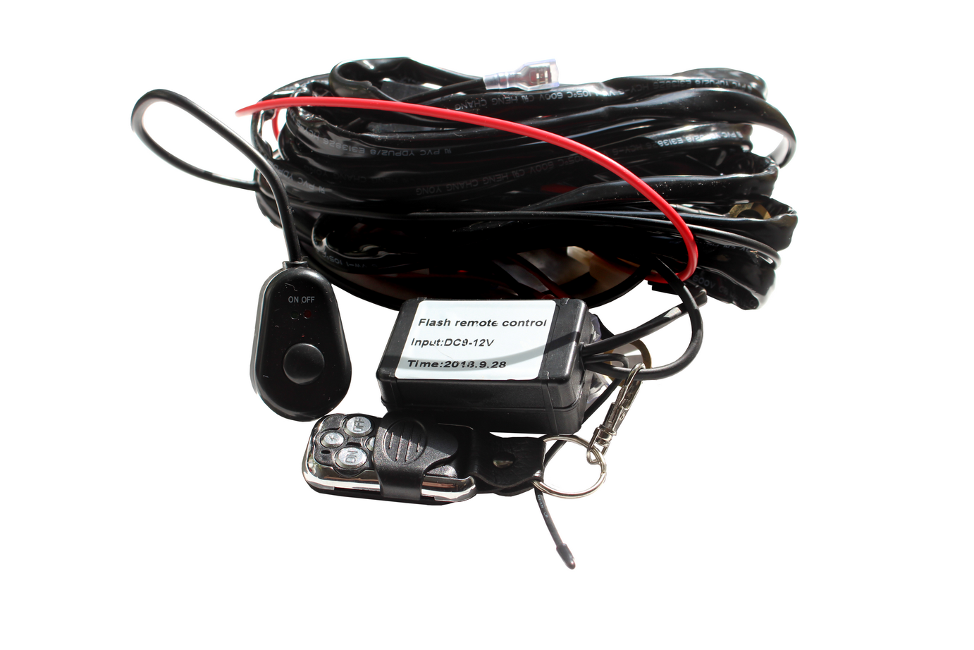 Комплект проводки для подключения светодиодных балок с дистанционным управлением и кнопкой