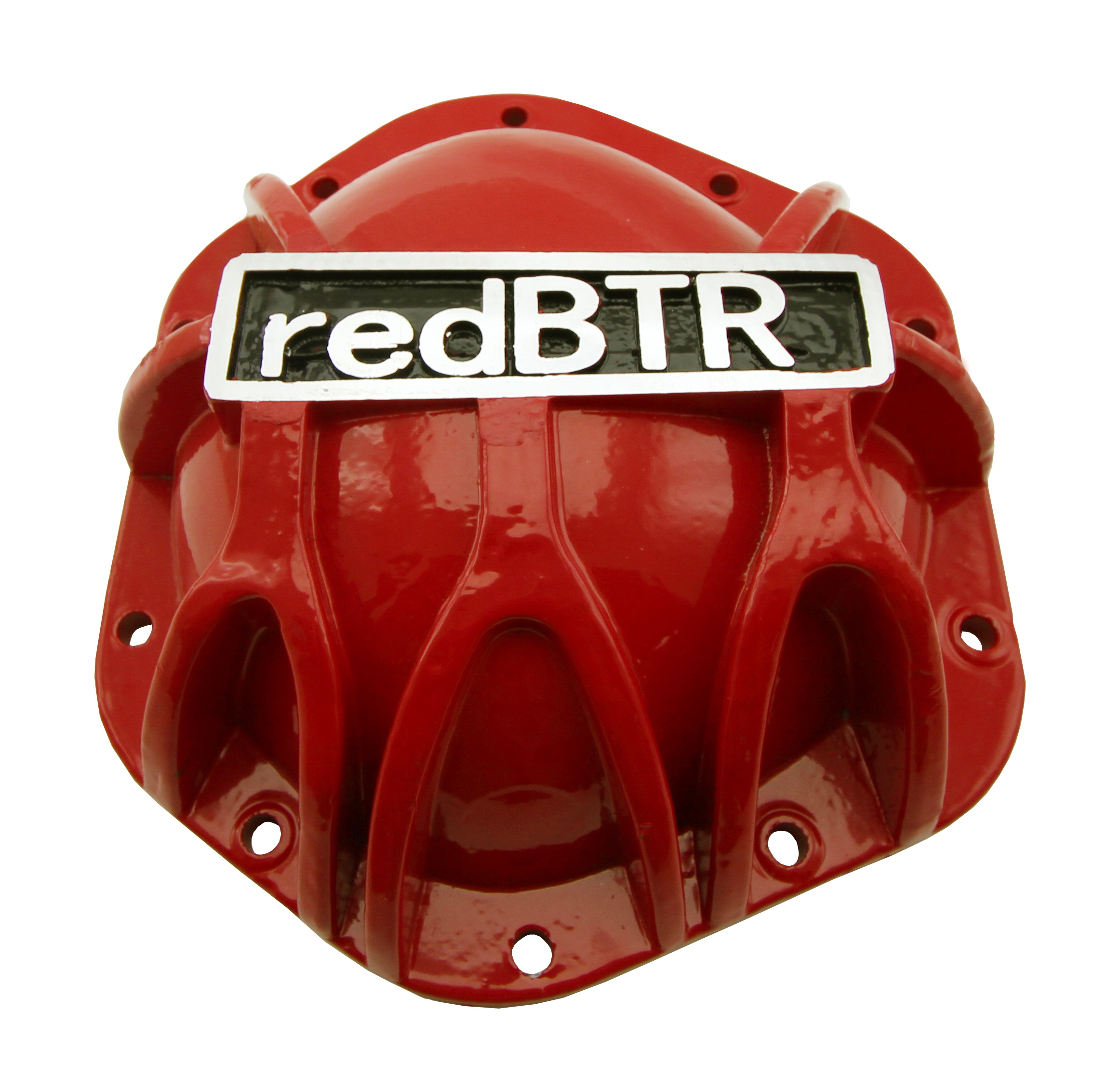 Крышка картера моста "redBTR" алюминиевая без пробок